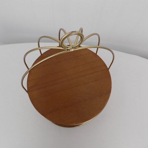 Ashland Fall Blush Romance Bird Cage Display Two Tier Shelf Tabletop Decor 12.5" - Picture 5 of 9